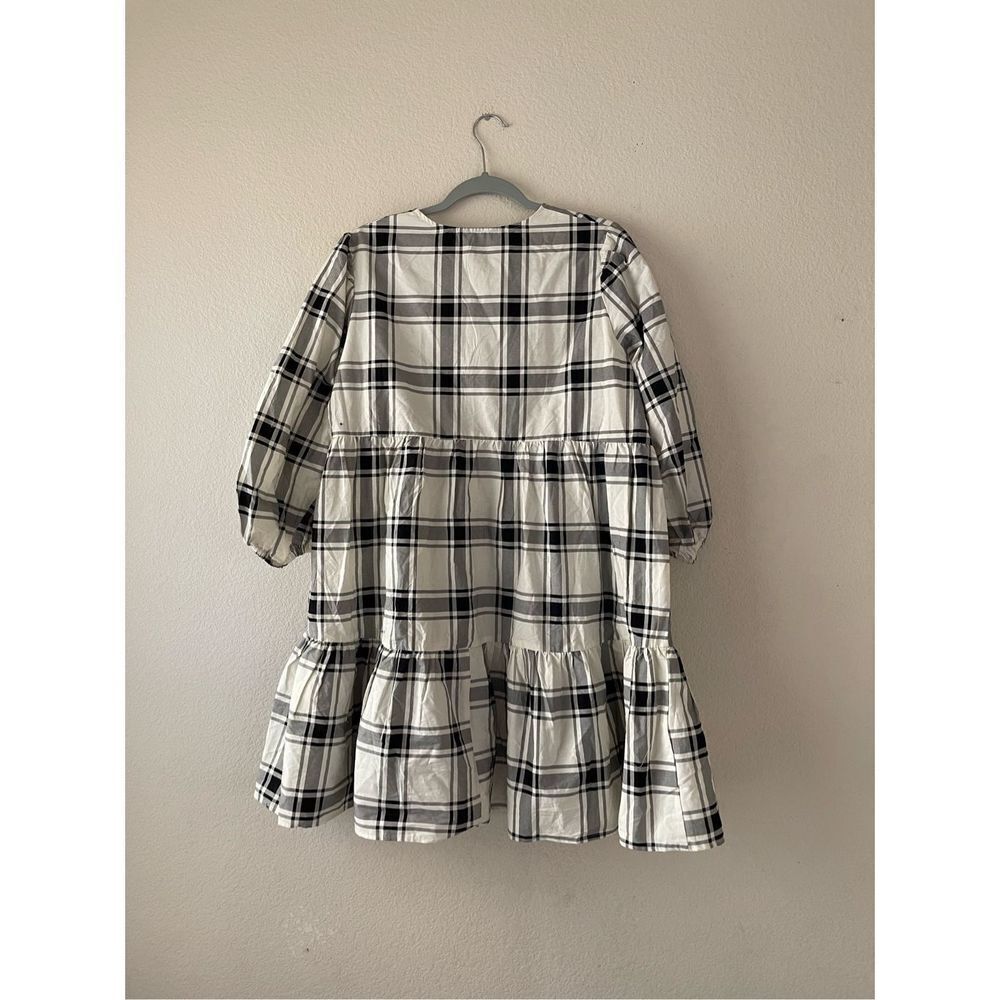 Never worn‎ ASOS plaid tiered dress - Picture 7 of 7